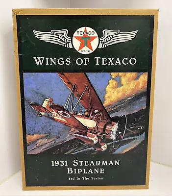 Wings Of Texaco 1931 Stearman Biplane • $24