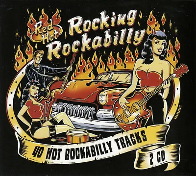 Red Hot Rocking Rockabilly 2-CD NEW SEALED Mac Curtis/Joe Clay/Sonee West+ • £4.99