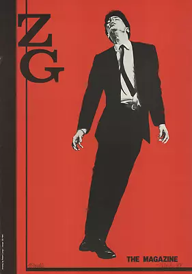 $1500 • Buy ROBERT LONGO ZG Magazine, Jack Goldstein, 1981 - Signed
