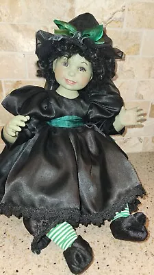  Marie Osmond 12” Porcelain Wizard Of Oz Doll Baby Wicked Witch  COA  • $38