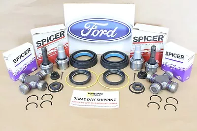 99-2004 Ford F250 F350 Dana 50 60 4x4 Front Axle Ball Joint Seal And U Joint Kit • $407.79