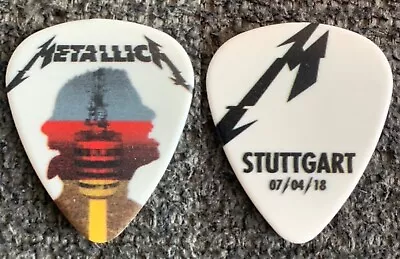 METALLICA Guitar Pick STUTTGART 07/04/18 Tour Pic Pics Plectrum WORLDWIRED GERMA • $19.99