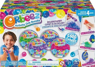 $105.46 • Buy Orbeez Surprise Activity Orb Bundle, 1600 Water Beads In 4 Mini- Activity Playse