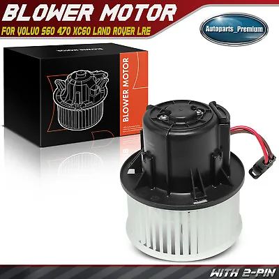 HVAC Heater Blower Motor Assembly For Volvo S60 S80 V60 V70 XC60 Land Rover LR2 • $41.79