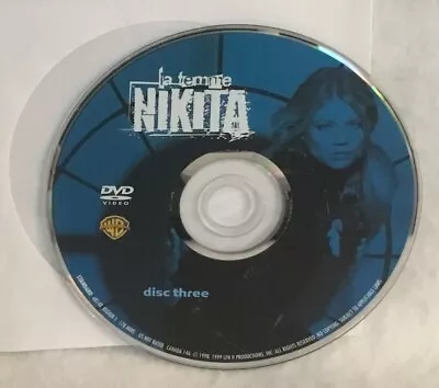 La Femme Nikita Season 3 DVD 2005 *Disc 3 Only* Great Shape Low Shipping! • $0.01