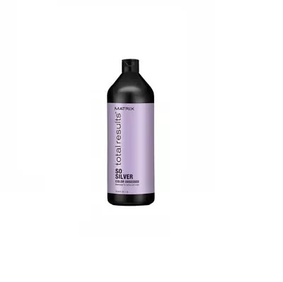 Matrix Total Results So Silver Color Obsessed Shampoo 1000 ML Yellow Tinge • £30.49