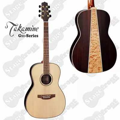 Takamine Gy93nat G90 Series New Yorker Acoustic Solid Top Guitar. Quilted Back • $649