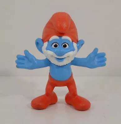 RARE 2013 Papa Smurf 3  McDonald's EUROPE Movie Action Figure Smurfs 2 • $9.99