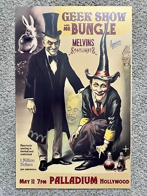 Mr Bungle Concert Poster Mike Patton Hollywood Palladium 2023  Rare Scott Ian • $179.99