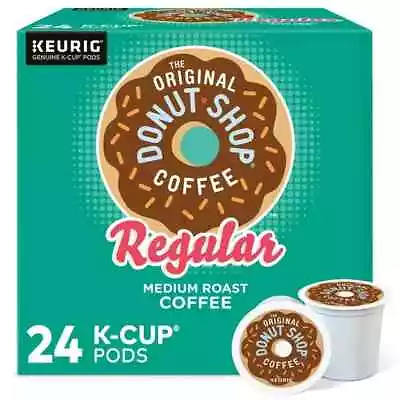The Original Donut Shop Regular Medium Roast K-Cup Coffee Pods 24 Count • $17.89