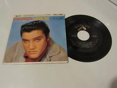 Elvis Presley  Loving You   45  EP  1957 • $34.50