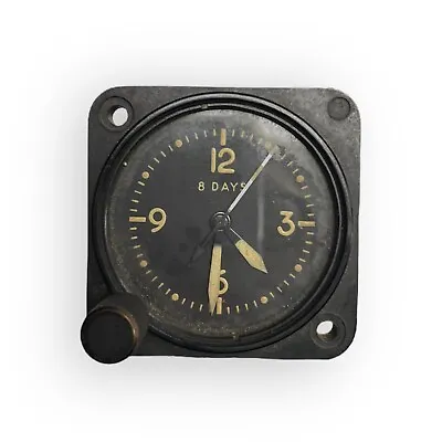 Waltham Vintage 8 Day Aviation Clock • $250