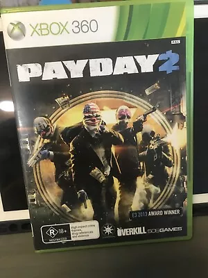 Payday 2 For Xbox 360 Complete • $12.95