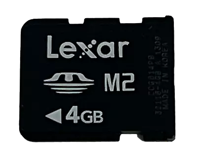 Lexar 4GB Sony PSP Go M2 Memory Stick Pro Duo Memory Card Genuine • $24.90