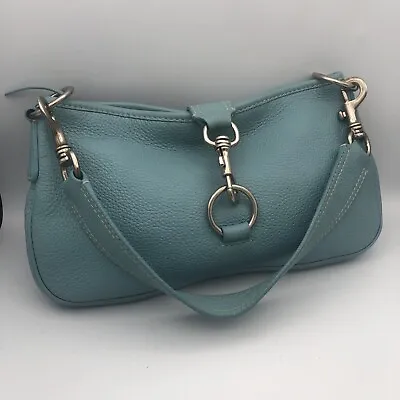 Miu Miu Vintage Y2K Shoulder Bag Blue Clasp Lock Excellent Condition  • $300