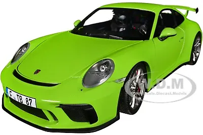 2018 Porsche 911 Gt3 Yellow Green  Shmee150  1/18 Diecast Minichamps 110067025 • $169.99