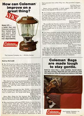 1977 Vintage Print Ad How Can Coleman Improve A Great Thing Bags Lantern Tough • $9.95