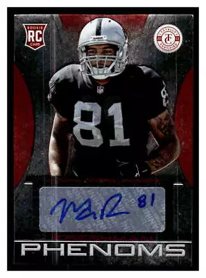 2013 Panini Totally Certified Football #190 Mychal Rivera     Auto FRA39 • $5