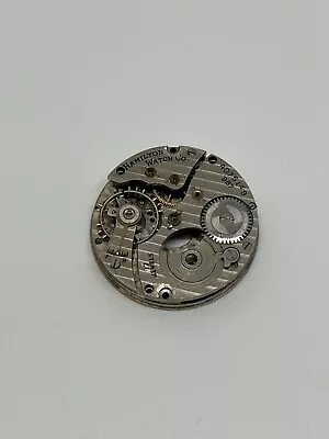 Vintage Hamilton 17 Jewel 987 Mechanical Men's Wristwatch Movement • $20