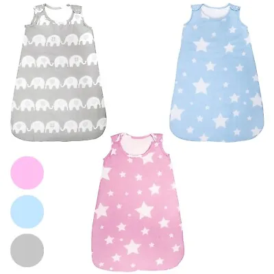 Cotton Baby Sleeping Bag Soft 2.5 Tog Quilted Newborn Infant 0-3 / 3-6 Months • £12.99