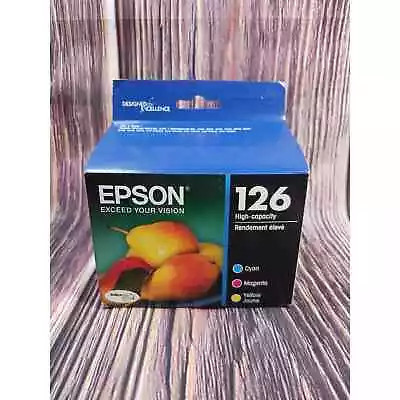 Epson T126520 126 High-Capacity Ink CARTRIDGE - Cyan/Magenta/Yellow READ DESCRIP • $15.99