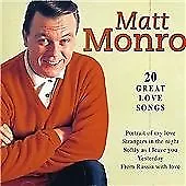 Matt Monro : 20 Great Love Songs CD (1999) Highly Rated EBay Seller Great Prices • £1.94