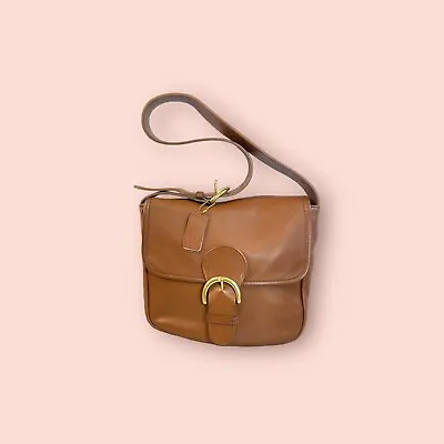 COACH Vintage Legacy Bedford  Luxury Leather Saddle Mail Flap Bag 4164 Crossbody • $105