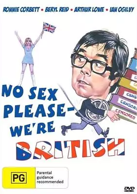 No Sex Please We're British (DVD 1973) Ronnie Corbett Classic Comedy Region 4 • $17