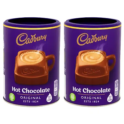 £12.49 • Buy Cadbury Drinking Hot Chocolate Cocoa Powder Drink - 2 Packs X 500g