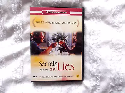 Secrets & Lies (DVD) Mike LeighTimothy SpallBrenda Blethyn !!PLEASE READ!! • £3.49