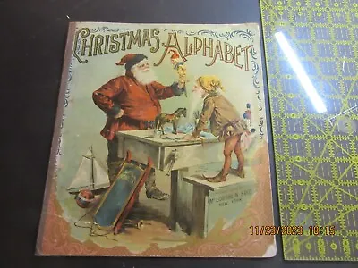 Mcloughlin Bros.'  Christmas Alphabet  1900 • $80