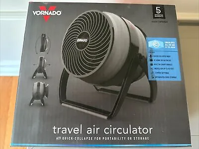 Vornado EXPAND4 6.2” Compact Travel Air Circulator Quick Collapse 2 Speed *NEW* • $19.99