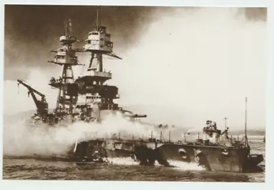 Pearl Harbor Hawaii USS Nevada Ship Postcard P8 • $3.45