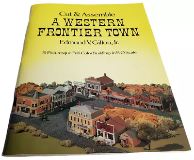 Dover Children's Activity Bks.: Cut And Assemble A Western Frontier Town  • $19.99