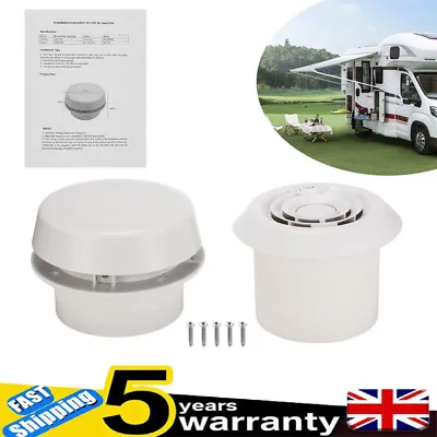 24v Mushroom Roof Vent Caravan Motorhome Boat Comet Electric Fan Ventilator • £28.89