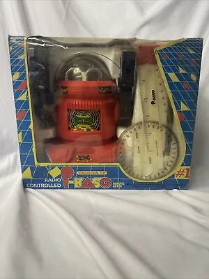 Vintage Plastic Robot Pikaso Educational Toy Radio Controlled Battery Operated • $30