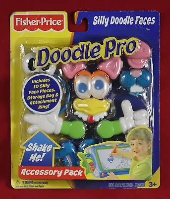 Fisher-Price Doodle Pro Silly Faces - Accessory Pack - 10 Pieces - NEW/SEALED • $11.99