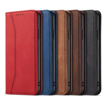$17.34 • Buy Flip Case For IPhone 14 Pro Max 13 12 11 XR 7 8 6 Slim Leather Shockproof Cover