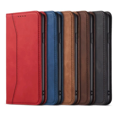 $17.34 • Buy Flip Case For IPhone 14 Pro Max 13 12 11 XR 7 8 6 Slim Leather Shockproof Cover