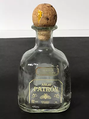 Patron Silver Bottle Empty 200 ML Arts Crafts Decor Decorative • $13.70