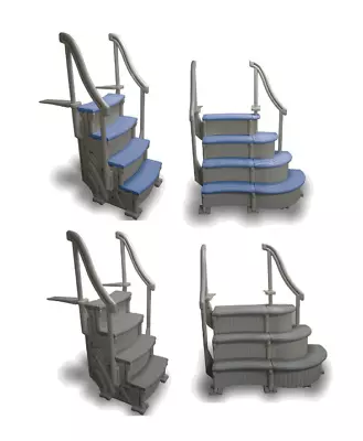 $314.96 • Buy Confer Above Ground Swimming Pool Steps (Various Options & Various Colors) 