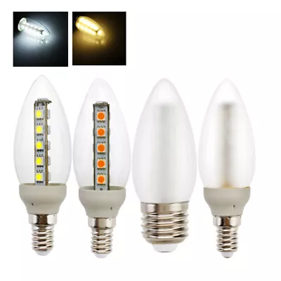 LED Chandelier Candle Bulb E14 E27 Candelabra Light Bulbs 30W Equivalent RD994 • $4.22