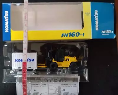 Komatsu Original Miniature Fh160-1 Forklift 1/87 Mini Car Shareholder Benefits • $54.42