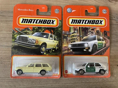 £5 • Buy Matchbox Cars Mercedes And Golf Police Car