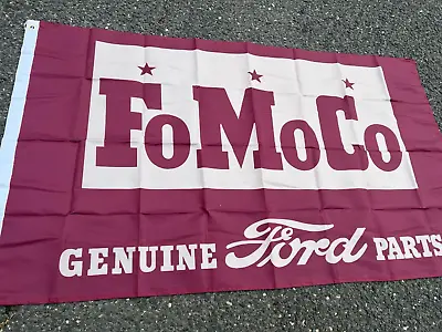 Ford Motor Company Fomoco Genuine Ford Parts Vintage Logo Sign Flag Banner 5foot • $24.99