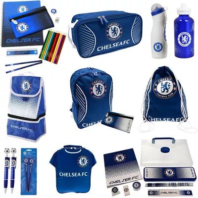 Chelsea FC Back To School Gym Bag Backpack Boot Bag Child Boys Girls • £12.99