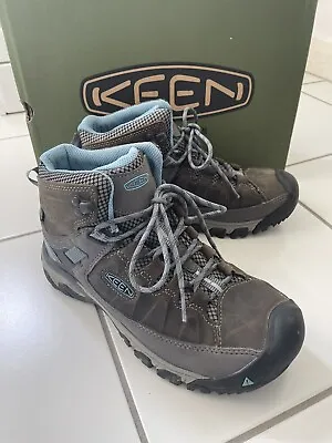 £16 • Buy Keen Thargee  Womens Waterproof Walking Boots Size 6 Worn Twice Only With Box