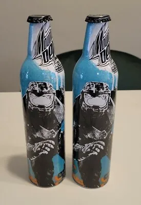 Halo 3 Master Chief Art Mountain Dew Label Game Fuel Full Aluminum Bottle Empty) • $39.99