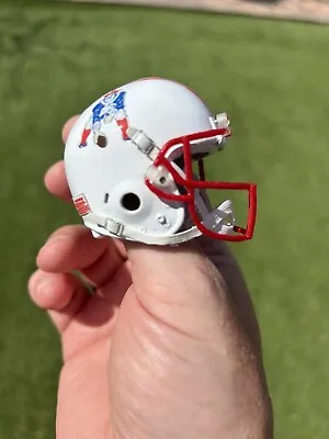 $45 • Buy New England Patriots Throwback Pocket Pro Size Mini Helmet 