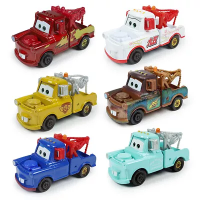 Disney Pixar Car Rare 1:55 Diecast Tow Mater Red Golden Sakura Toy Car Xmas Gift • $17.99